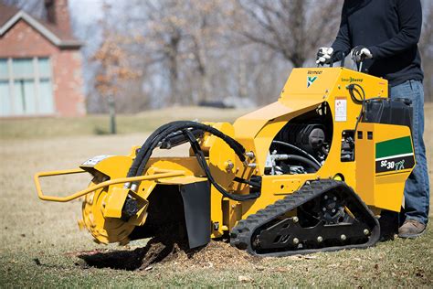 vermeer skid steer stump grinder|best walk behind stump grinder.